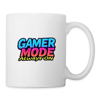 Gamer-Modus immer an - Tasse - Weiß - Rechts
