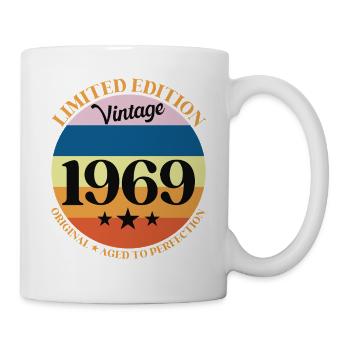1969 Vintage Birthday Gift 69 Birthday - Mug - white - Right