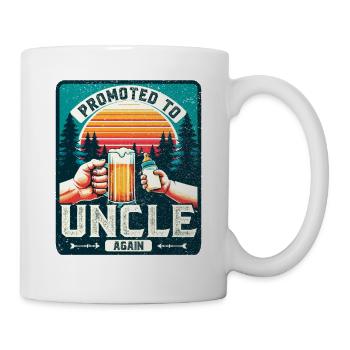 Uncle again, uncle-to-be, future uncle - Mug - white - Right