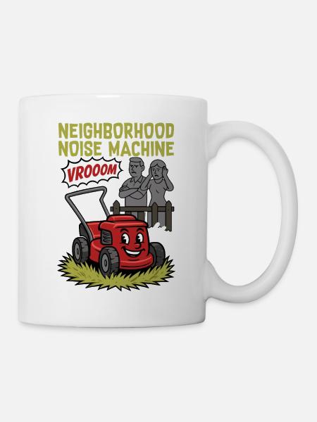 Neighborhood Noise Machine - Tasse - Weiß