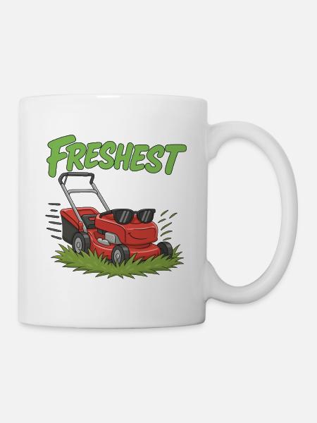 Blocks Freshest Cut - Tasse - Weiß