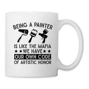 Funny Gifts for Home Painters Professional Painter Ideas - Mug - white - Right
