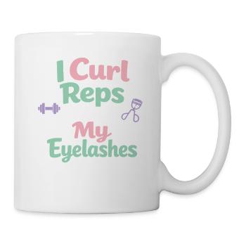 Anime Strong Girl qui prend la Force - Mug blanc - blanc - Droite