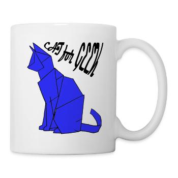 Schrödinger Cat für Geek - Tasse - Weiß - Rechts