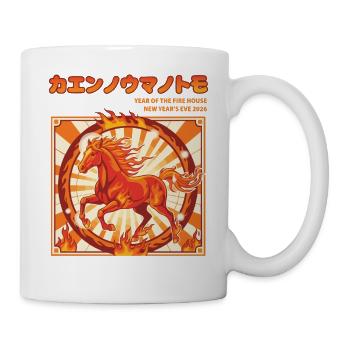 Year Of The Fire Horse New Year's Eve 2026 - Mug - white - Right