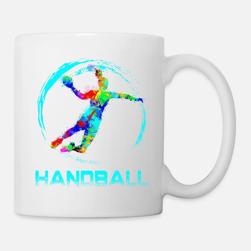 Handball - Tasse - Weiß
