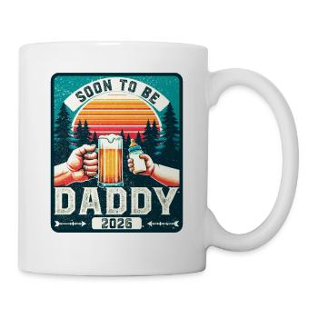 Dad 2026, Expecting Dad, Future Father - Mug - white - Right