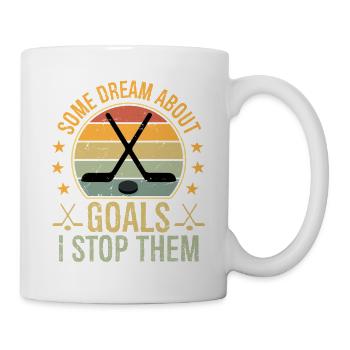 certains rêvent d’objectifs Je les arrête - Mug blanc - blanc - Droite