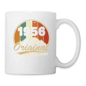 1956 Vintage Rétro Cadeau D'anniversaire - Mug blanc - blanc - Droite