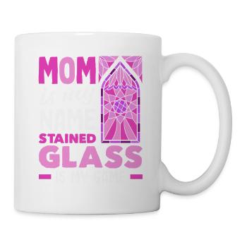 Stained Glass Art Stained Glass Artist - Mug - white - Right