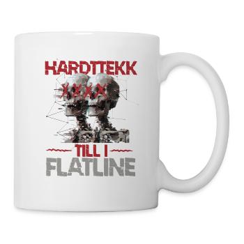 Hardtekk Till I Flatline Tekke Ostdeutschland - Mug - white - Right