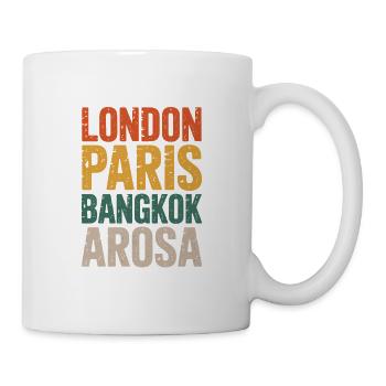 Arosa - Mug blanc - blanc - Droite