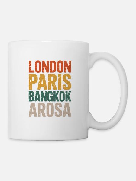 Arosa - Tasse - Weiß