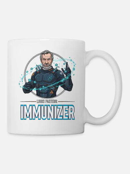 Pasteur Immunizer Armor - Mug blanc - blanc