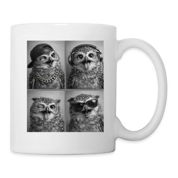 Eule - Tasse - Weiß - Rechts