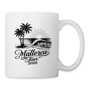 Tournée de Majorque 2026 - Mug blanc - blanc - Droite
