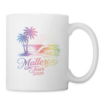 Voyage de Majorque 2026 Coloré - Mug blanc - blanc - Droite