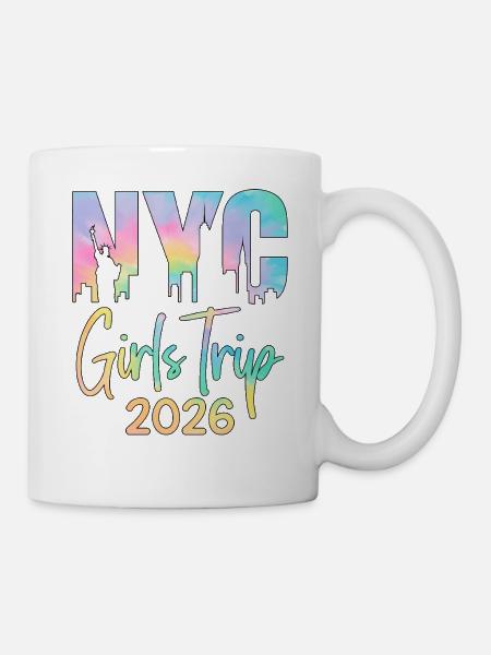 NYC Girls Trip 2026 - Tasse - Weiß