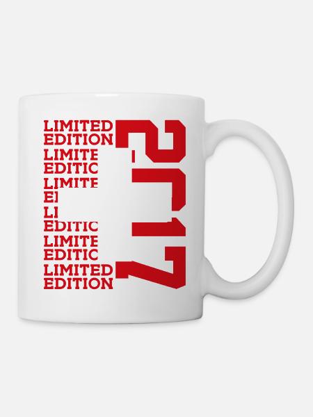 LIMITED EDITION 2017 SCHWEIZ 9. GEBURTSTAG - Tasse - Weiß