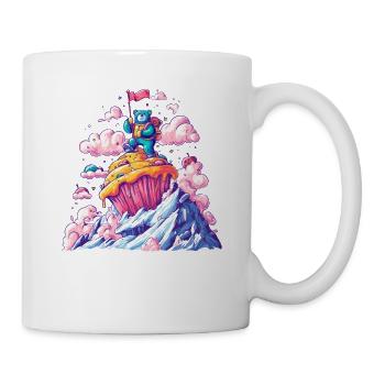 Sommet des Cupcakes Bear Adventure - Mug blanc - blanc - Droite
