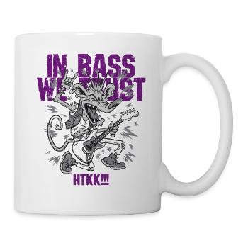 Hardtekk Tekke East Germany In Bass We Trust - Mug - white - Right