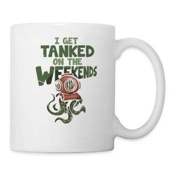 Diving Diver Snorkeling Recreational Diver - Mug - white - Right