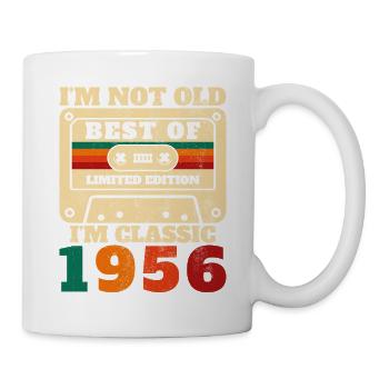 1956 Vintage Retro Birthday Gift - Mug - white - Right