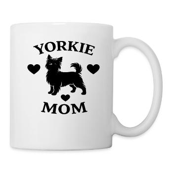 Yorkie Mom - Mug - white - Right