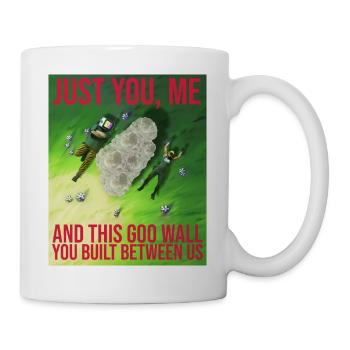 THIS GOO WALL YOU BUILT BETWEEN US - Mug - white - Right