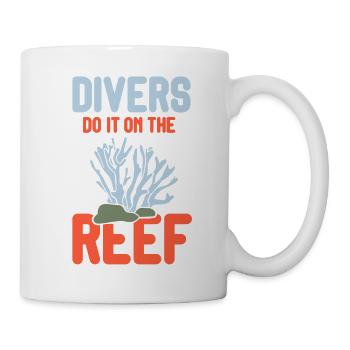 Diving Diver Snorkeling Recreational Diver - Mug - white - Right