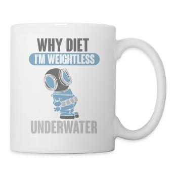 Diving Diver Snorkeling Recreational Diver - Mug - white - Right
