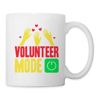 Volunteer Appreciation Mode On Volunteer - Mug - white - Right