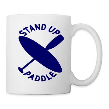 Sport Stand-up paddle boarding - Mug - white - Right