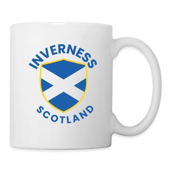 Inverness Scottish Shield - Mug - white - Right