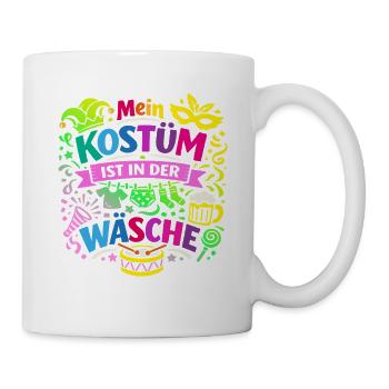 Shrovetide - Carnival - Costume Replacement - Saying - Mug - white - Right