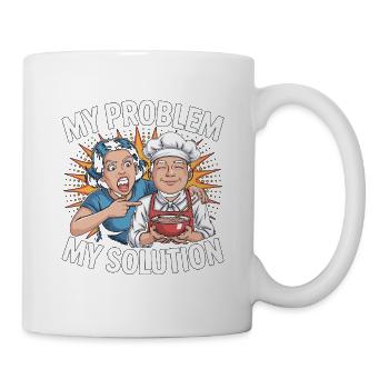 Ramen My Problem My Pictogram Dad Mom Noodle Bowl - Tasse - Weiß - Rechts
