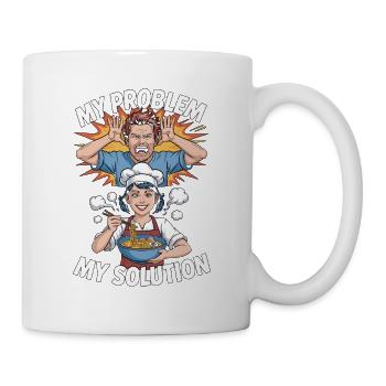 Ramen My Problem My Pictogram Mom Food Enthusiast - Mug - white - Right