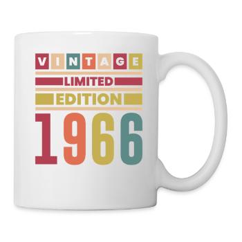 Anniversaire 1966 Vintage Limited Edition Rétro  - Mug blanc - blanc - Droite