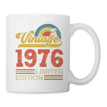 Vintage 1976 Anniversary Gift - Mug - white - Right