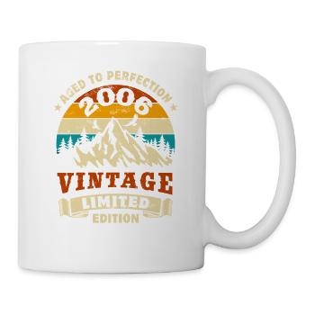 Édition limitée cadeau d’anniversaire 2006 - Mug blanc - blanc - Droite