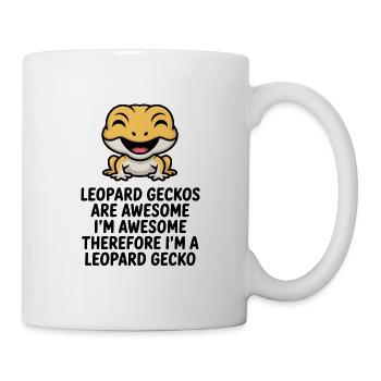 Grinning Frog Mascot on Black - Mug - white - Right
