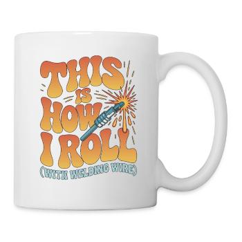 Soudeur, voilà comment je fonctionne en fabrication de soudure - Mug blanc - blanc - Droite