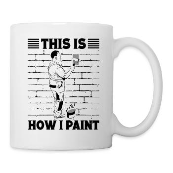 Funny Gifts for Home Painters Professional Painter Ideas - Mug - white - Right