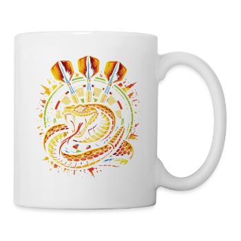 Darts | Rattle the Board , Klapperschlange - Mug - white - Right