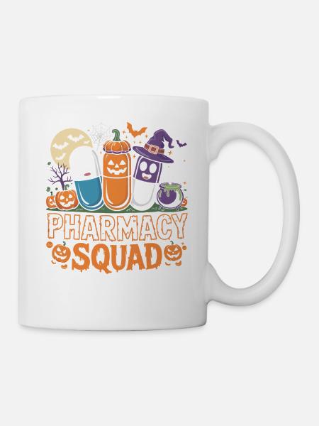 Pharma Squad Halloween Kollektion - Tasse - Weiß