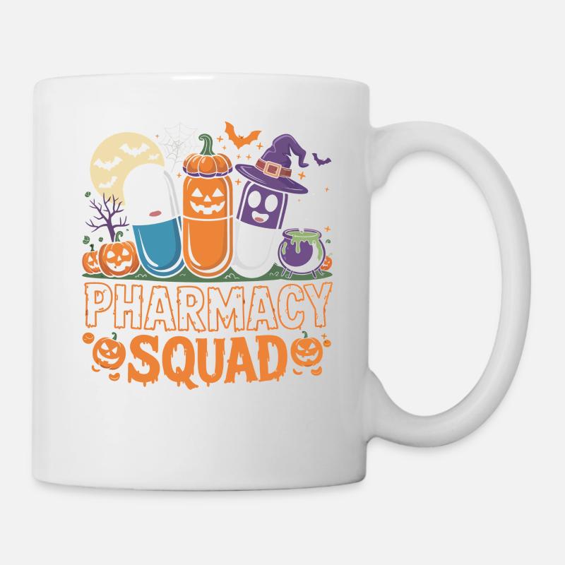 Pharma Squad Halloween Kollektion - Tasse - Weiß