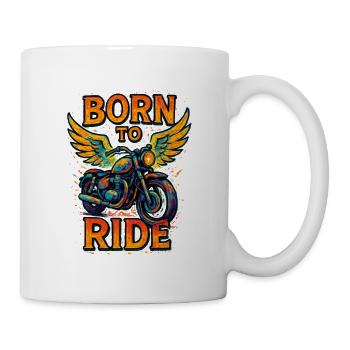 Born to Ride - Motorcycle - Biker - Mug - white - Right