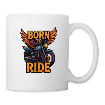 Born to Ride - Motorcycle - Biker - Mug - white - Right