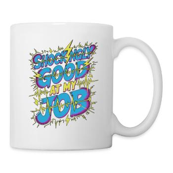 Cardiac Tech Shockingly Good Pacemaker Technician - Tasse - Weiß - Rechts