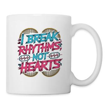 Cardiac Tech I Break Rhythms Pacemaker Technician - Tasse - Weiß - Rechts